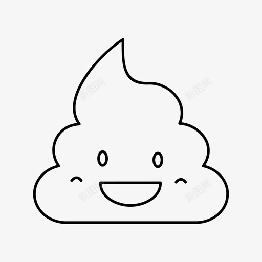 便便头像表情svg_新图网 https://ixintu.com 便便 头像 表情 感觉 笑脸 用户