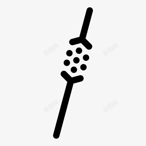 突触轴突树突svg_新图网 https://ixintu.com 突触 轴突 树突 神经元 神经 递质 动作 电位