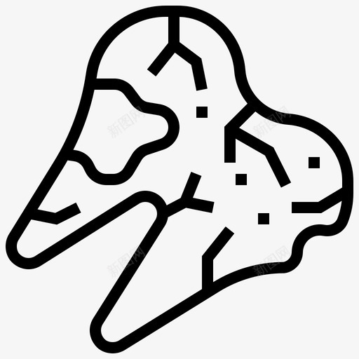 龋齿疾病症状svg_新图网 https://ixintu.com 牙痛 龋齿 疾病 症状
