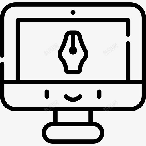 计算机艺术家工作室30线性svg_新图网 https://ixintu.com 计算机 艺术家 工作室 线性