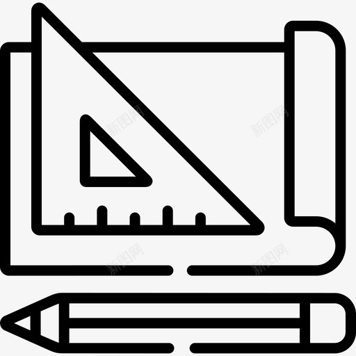 绘图工具工程103线性svg_新图网 https://ixintu.com 绘图 工具 工程 线性