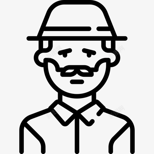 老人老年人直系亲属svg_新图网 https://ixintu.com 老人 老年人 直系亲属