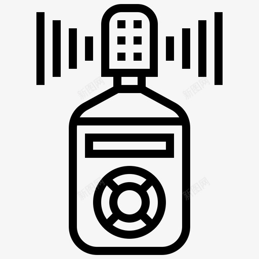 声音测量语音识别线性svg_新图网 https://ixintu.com 声音 测量 语音 识别 线性