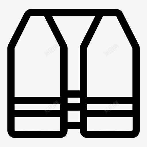救生衣浮式高能见度svg_新图网 https://ixintu.com 救生衣 浮式 高能 能见度 救生艇 背心 杂项