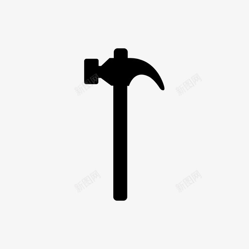 锤子建筑工业svg_新图网 https://ixintu.com 锤子 建筑 工业 工具 工作 扳手