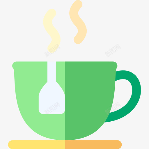 茶呆在家里8平的svg_新图网 https://ixintu.com 呆在 呆在家 家里 平的