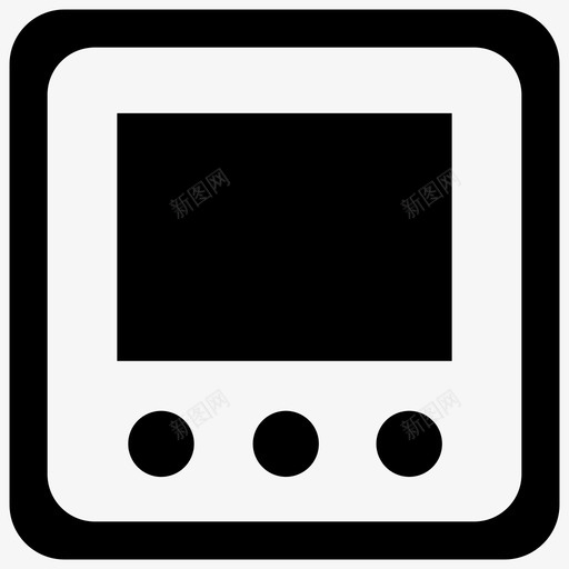 组件-轮播svg_新图网 https://ixintu.com 组件-轮播