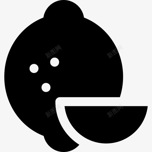 柠檬水果和蔬菜66填充svg_新图网 https://ixintu.com 柠檬 水果 蔬菜 填充