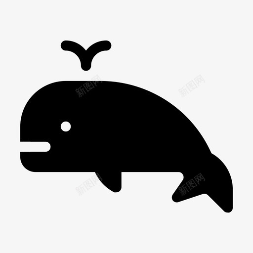 鲸鱼蓝色海洋svg_新图网 https://ixintu.com 海洋 鲸鱼 蓝色 雕文