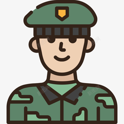 士兵军事73直线颜色svg_新图网 https://ixintu.com 士兵 军事 直线 颜色