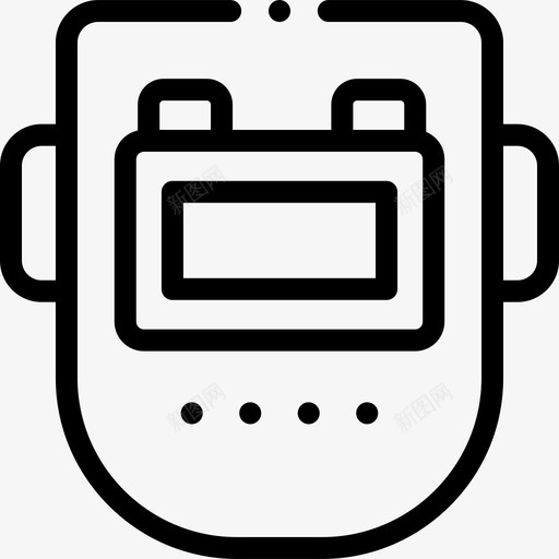 焊接面罩工作安全5线性svg_新图网 https://ixintu.com 焊接 面罩 工作 安全 线性