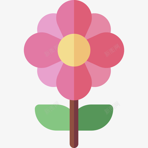 花卉野生动物56平坦svg_新图网 https://ixintu.com 花卉 野生动物 平坦