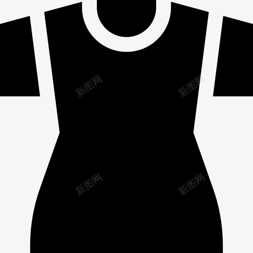T恤夏装23填充svg_新图网 https://ixintu.com 夏装 填充