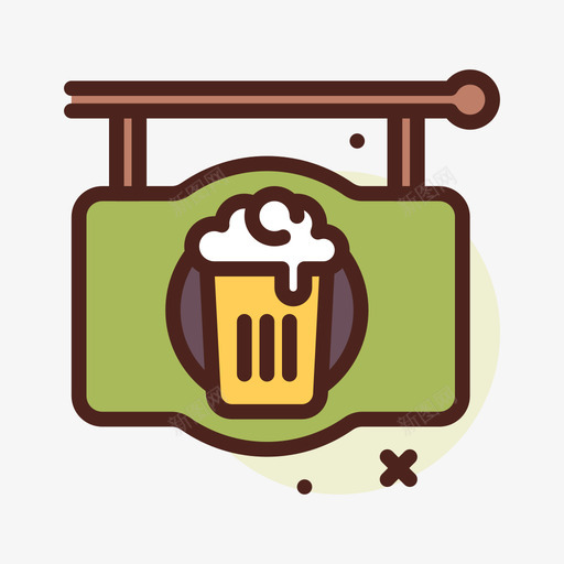 酒吧酿造7线性颜色svg_新图网 https://ixintu.com 酒吧 酿造 线性 颜色