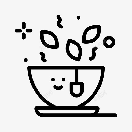 茶早餐55直系svg_新图网 https://ixintu.com 早餐 直系