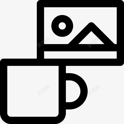 马克杯艺术家工作室39线性svg_新图网 https://ixintu.com 马克 艺术家 工作室 线性