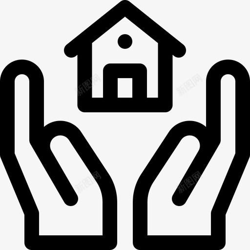 房子保险117直系svg_新图网 https://ixintu.com 房子 保险 直系