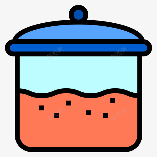 煮沸烹饪109线性颜色svg_新图网 https://ixintu.com 煮沸 烹饪 线性 颜色