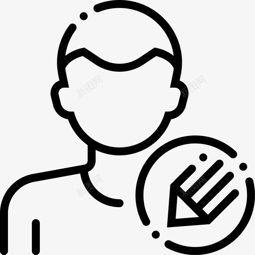 编辑用户26线性svg_新图网 https://ixintu.com 编辑 用户 线性