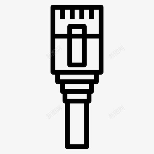 电缆连接网络svg_新图网 https://ixintu.com 电缆 连接 网络 电线 计算机 硬件