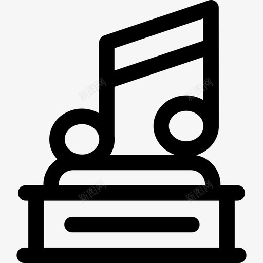 音乐50个奖项直系svg_新图网 https://ixintu.com 音乐 50个 奖项 直系