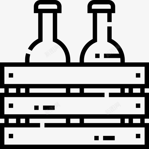 瓶子杂货店45直线型svg_新图网 https://ixintu.com 瓶子 杂货店 直线 线型