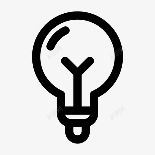 灯泡商业和金融104线性svg_新图网 https://ixintu.com 灯泡 商业 金融 线性
