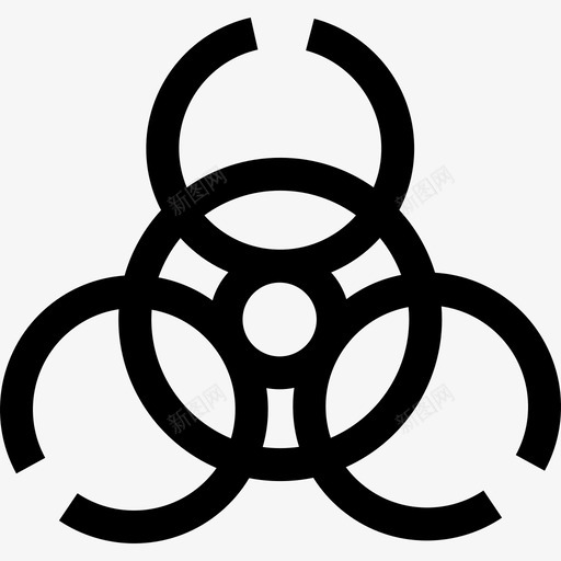 生物危害核能34线性svg_新图网 https://ixintu.com 生物 危害 核能 线性