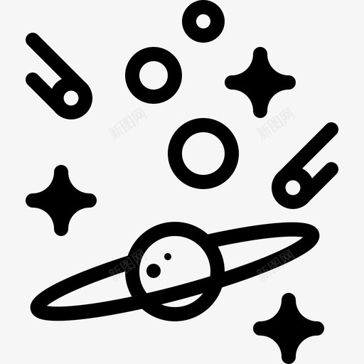 银河系9号星系直线型svg_新图网 https://ixintu.com 银河系 9号 星系 直线 线型