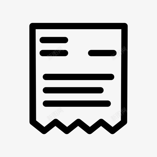 发票账单发票日期svg_新图网 https://ixintu.com 发票 账单 日期 地址 未付 收据 购物 电子商务