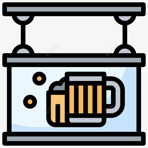 Pub德国23线性颜色svg_新图网 https://ixintu.com Pub 德国 线性 颜色