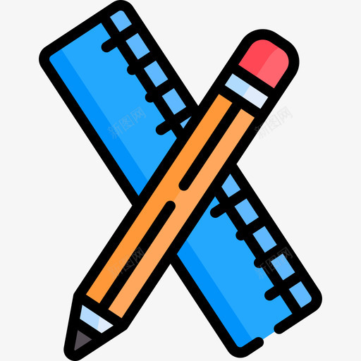 铅笔知识32线颜色svg_新图网 https://ixintu.com 铅笔 知识 颜色