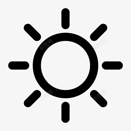 太阳白天界面svg_新图网 https://ixintu.com 太阳 白天 界面 夏天 天气
