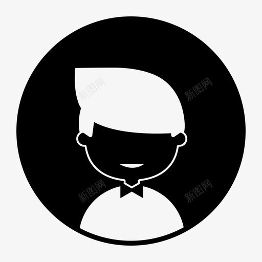 用户头像-单色svg_新图网 https://ixintu.com 用户头像-单色