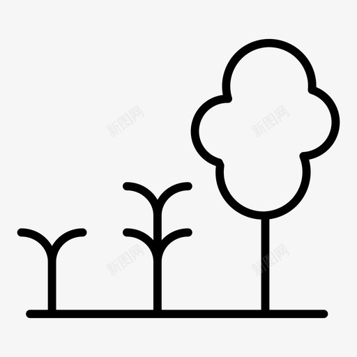 农业生长植物svg_新图网 https://ixintu.com 农业 生长 植物 树木