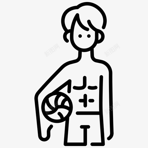 排球沙滩活动男人svg_新图网 https://ixintu.com 排球 沙滩 活动 男人 夏天 暑假