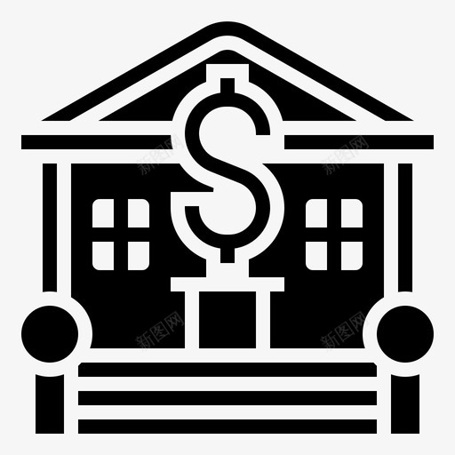 银行金融危机铭文svg_新图网 https://ixintu.com 银行 金融 危机 铭文