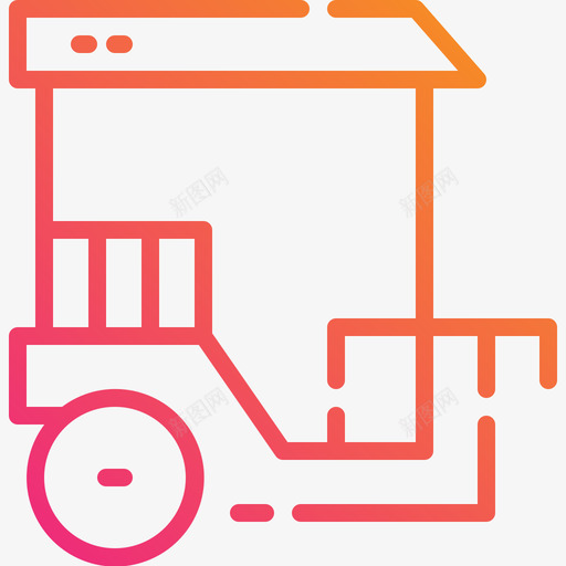 TukTuk柬埔寨3线性坡度svg_新图网 https://ixintu.com Tuk-Tuk 柬埔寨 线性 坡度