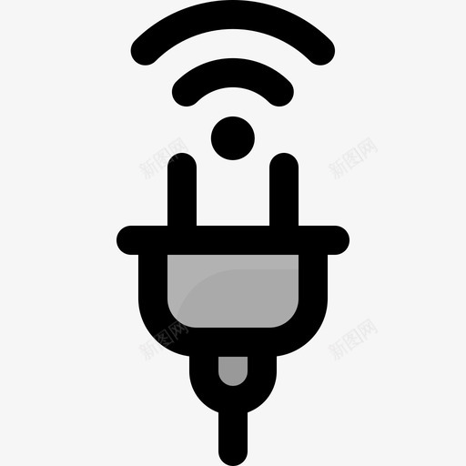插头smarthome37线性颜色svg_新图网 https://ixintu.com 插头 smarthome 线性 颜色
