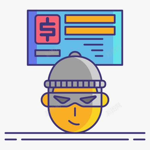 欺诈银行业122线性颜色svg_新图网 https://ixintu.com 欺诈 银行业 线性 颜色