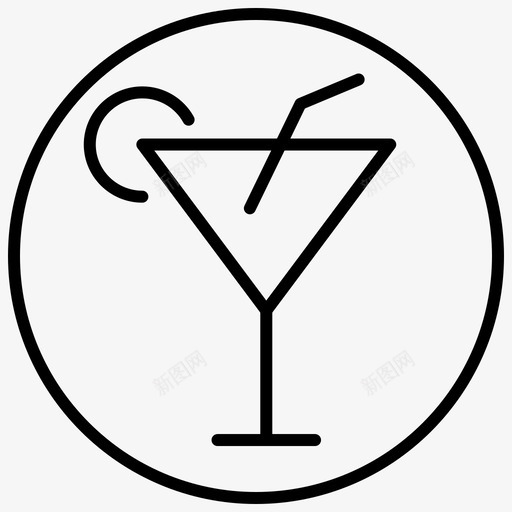 果汁饮料夏季svg_新图网 https://ixintu.com 夏季 果汁 饮料 圆圈