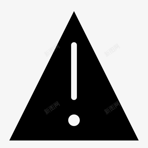 基本错误警告svg_新图网 https://ixintu.com 基本 错误 警告 用户界面 glyphset19