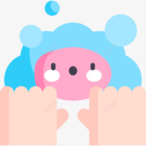 洗手病毒传播8扁平svg_新图网 https://ixintu.com 洗手 病毒 传播 扁平