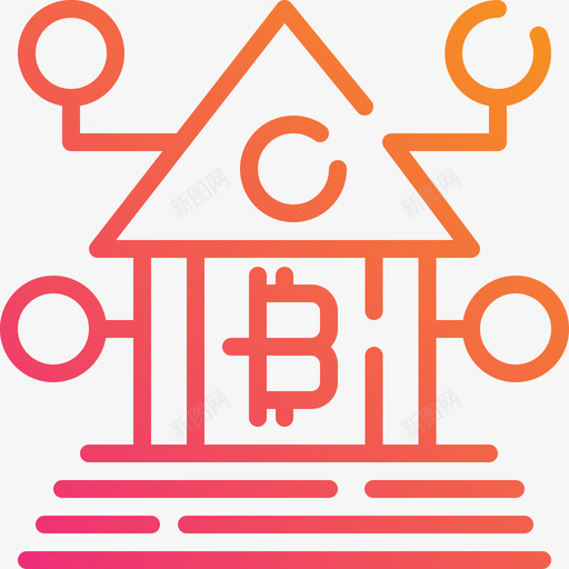 网上银行比特币4线性梯度svg_新图网 https://ixintu.com 网上银行 比特 线性 梯度