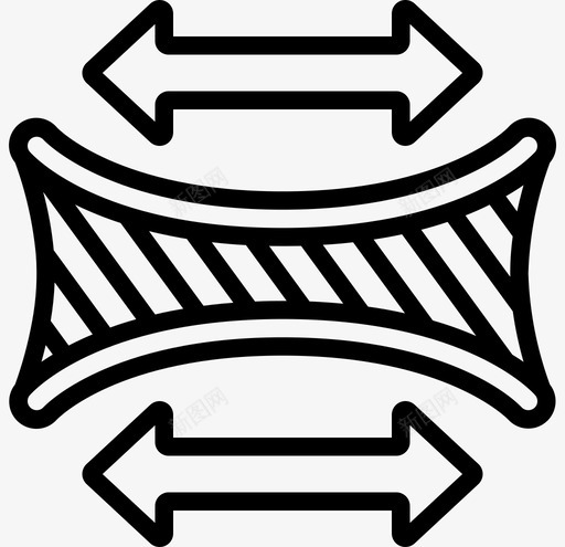 弹力织物纺织品3线状svg_新图网 https://ixintu.com 弹力 织物 纺织品 线状