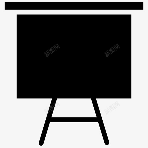美术板画布教育svg_新图网 https://ixintu.com 美术 画布 教育 演示 学习 白板