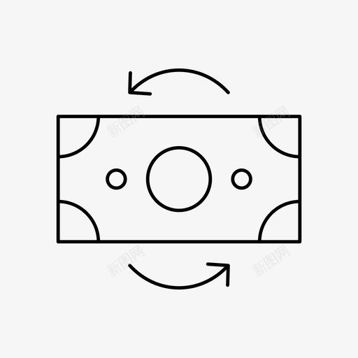 转账美元兑换svg_新图网 https://ixintu.com 转账 兑换 美元 付款 交易 货币 转移