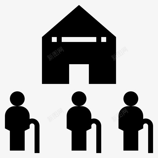 老年社会济贫院老人svg_新图网 https://ixintu.com 老年 社会 人口 济贫院 老人 过剩 雕文