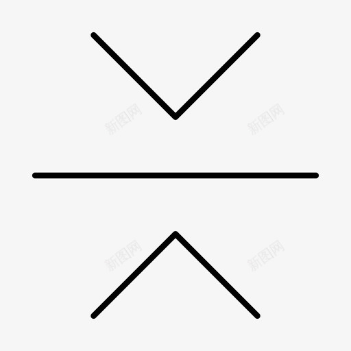 箭头展开材料细线集27svg_新图网 https://ixintu.com 箭头 展开 材料 细线