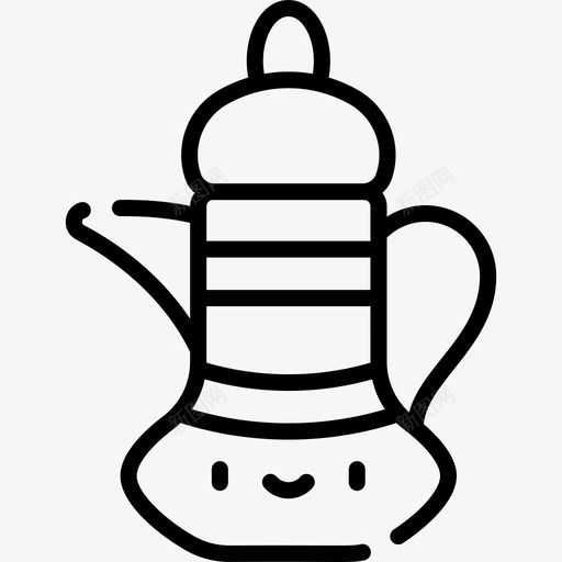茶壶斋月28号直纹svg_新图网 https://ixintu.com 茶壶 斋月 28号 直纹